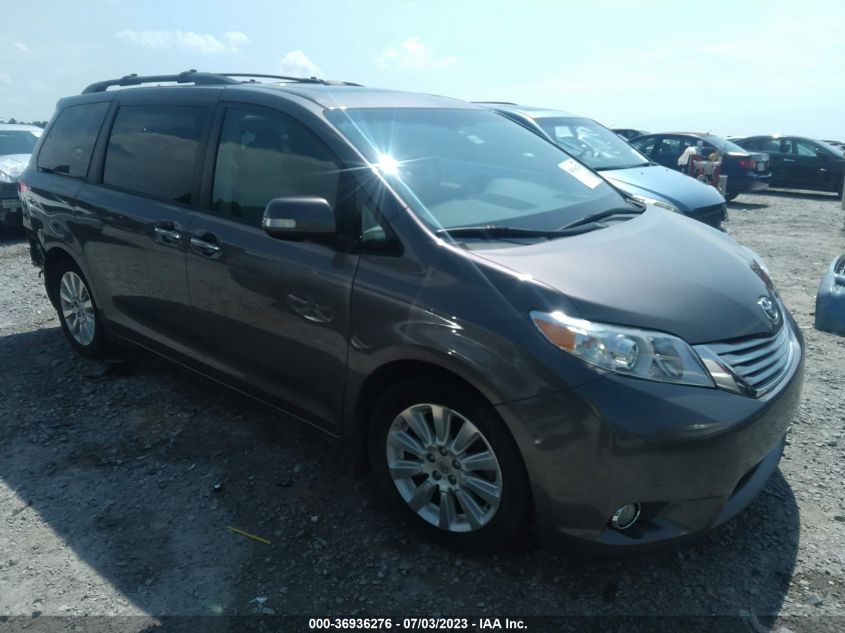 5TDYK3DC3DS291339 2013 TOYOTA SIENNA, photo no. 1