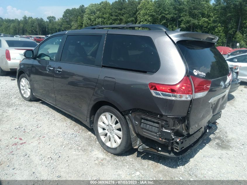 5TDYK3DC3DS291339 2013 TOYOTA SIENNA, photo no. 3