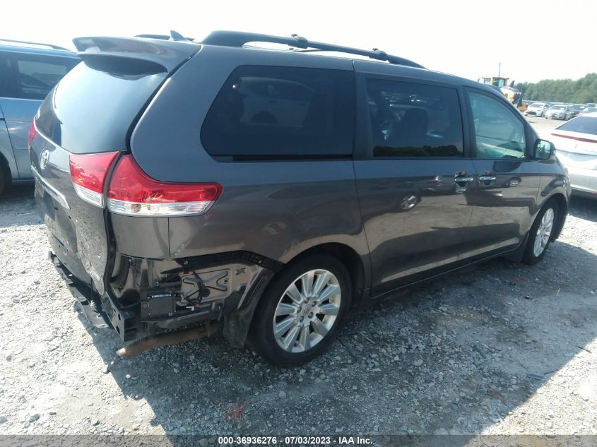 5TDYK3DC3DS291339 2013 TOYOTA SIENNA, photo no. 4