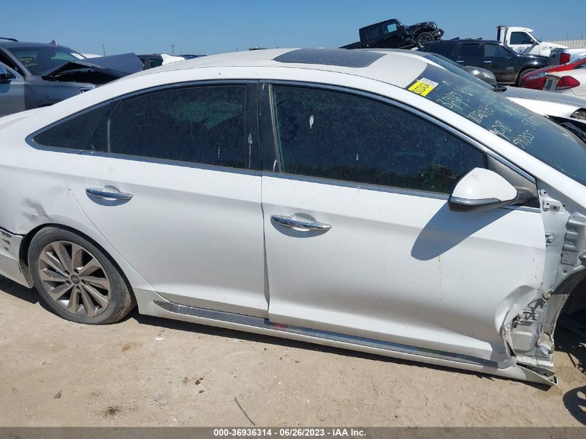 2017 HYUNDAI SONATA SPORT - 5NPE34AF9HH591855