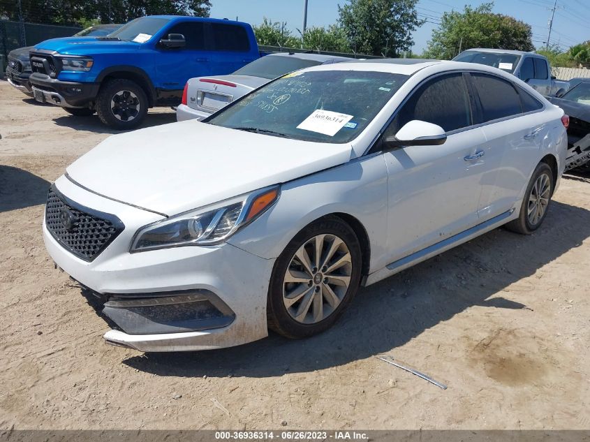 2017 HYUNDAI SONATA SPORT - 5NPE34AF9HH591855