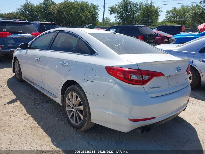 2017 HYUNDAI SONATA SPORT - 5NPE34AF9HH591855