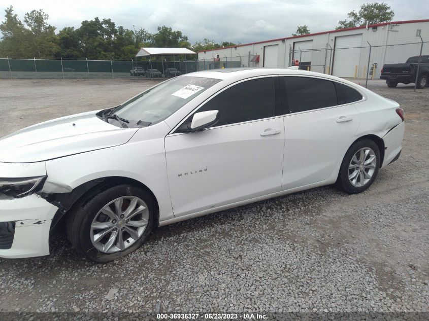 2020 CHEVROLET MALIBU LT - 1G1ZD5ST7LF124700