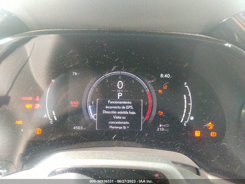 VIN 2T2BAMBA3PC004560 2023 LEXUS RX RX 350