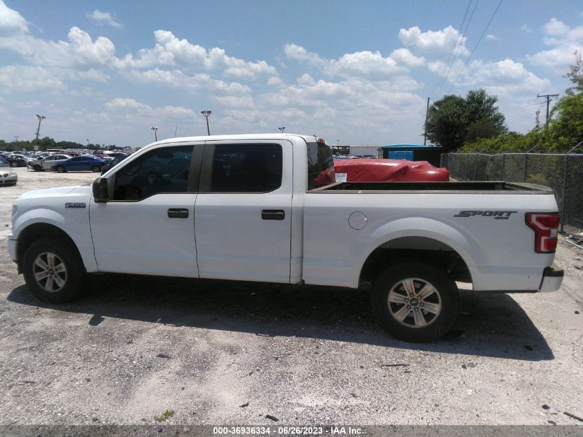 2018 FORD F-150 XL/XLT/LARIAT - 1FTFW1EGXJFA43344