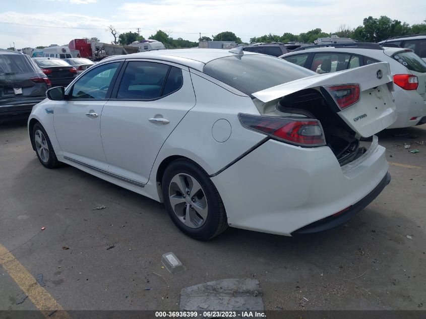 2015 KIA OPTIMA HYBRID - KNAGM4AD6F5078903