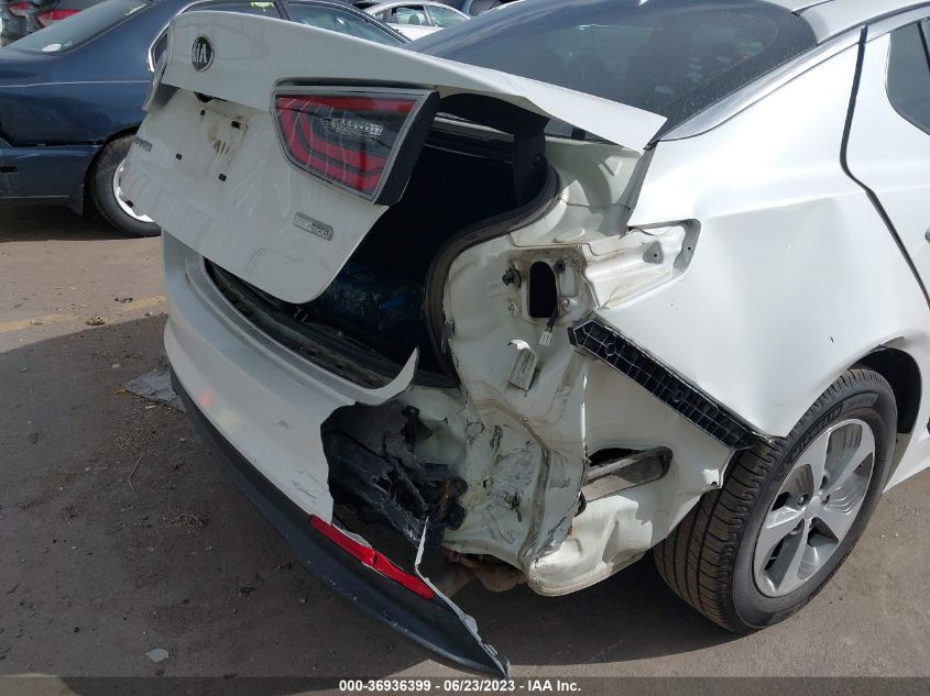 2015 KIA OPTIMA HYBRID - KNAGM4AD6F5078903