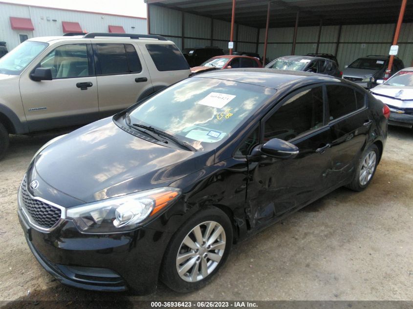 2016 KIA FORTE LX - KNAFX4A67G5471881