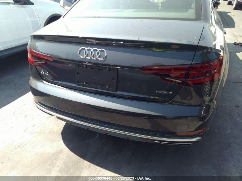 2019 AUDI A4 PRESTIGE - WAUFNAF47KA107326