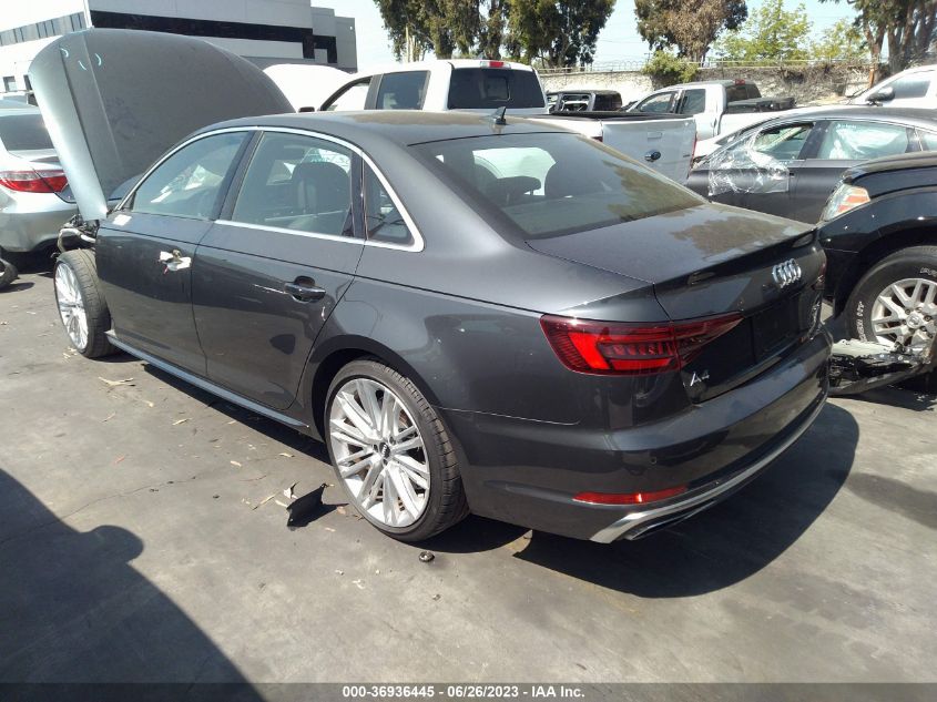 2019 AUDI A4 PRESTIGE - WAUFNAF47KA107326