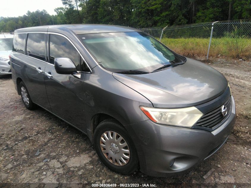 2014 NISSAN QUEST S - JN8AE2KP9E9104389