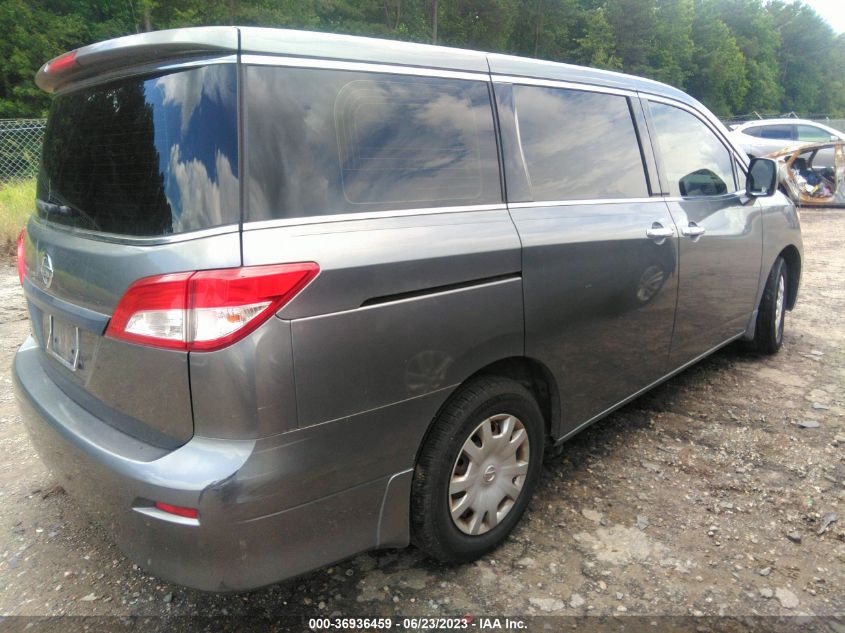 2014 NISSAN QUEST S - JN8AE2KP9E9104389