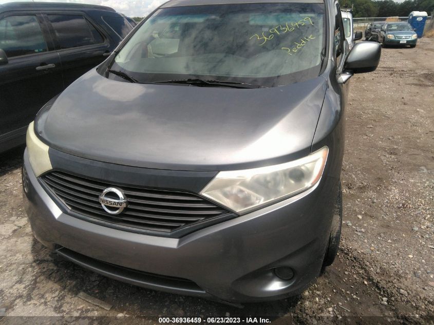 2014 NISSAN QUEST S - JN8AE2KP9E9104389