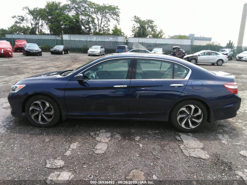 2016 HONDA ACCORD SEDAN EX-L - 1HGCR3F01GA001708