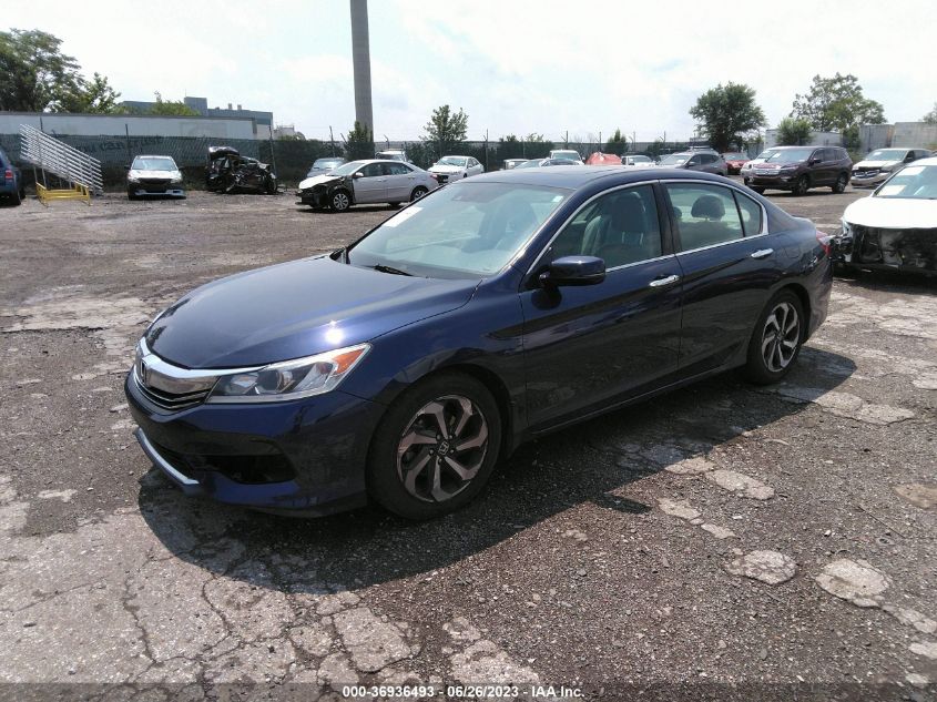 2016 HONDA ACCORD SEDAN EX-L - 1HGCR3F01GA001708