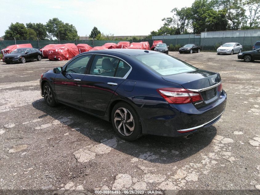 2016 HONDA ACCORD SEDAN EX-L - 1HGCR3F01GA001708