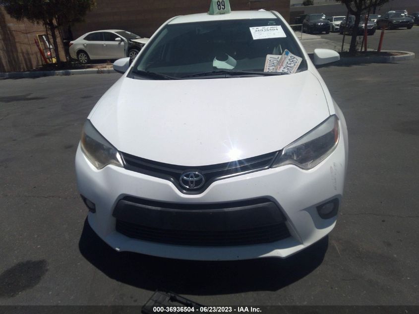 2014 TOYOTA COROLLA LE - 5YFBURHEXEP104624