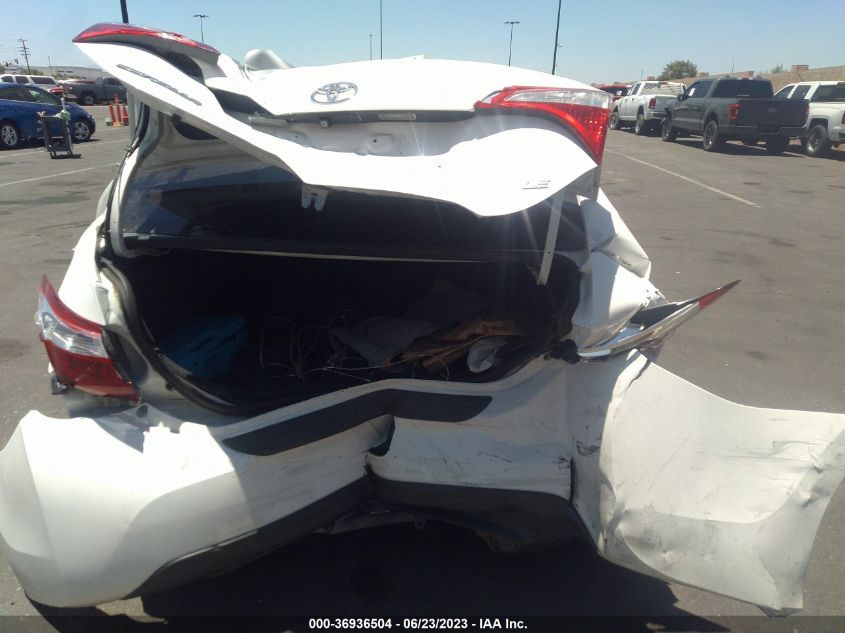 2014 TOYOTA COROLLA LE - 5YFBURHEXEP104624