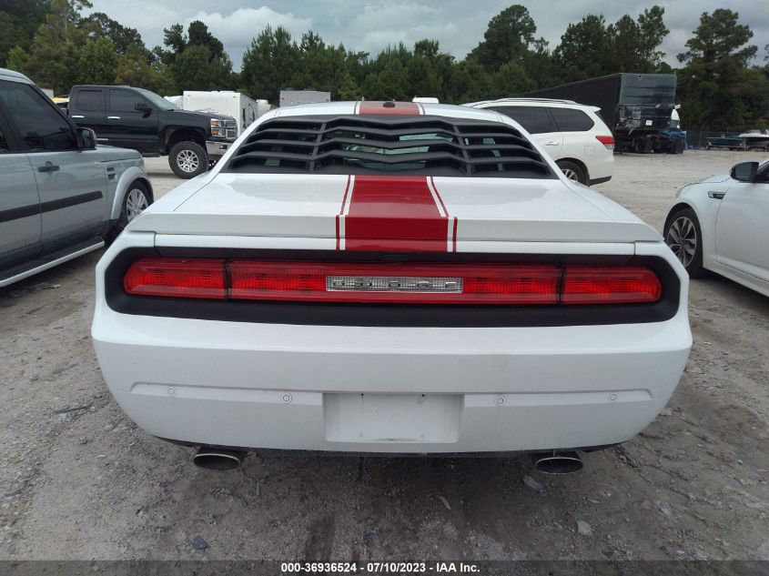 2013 DODGE CHALLENGER RALLYE REDLINE - 2C3CDYAG7DH536509