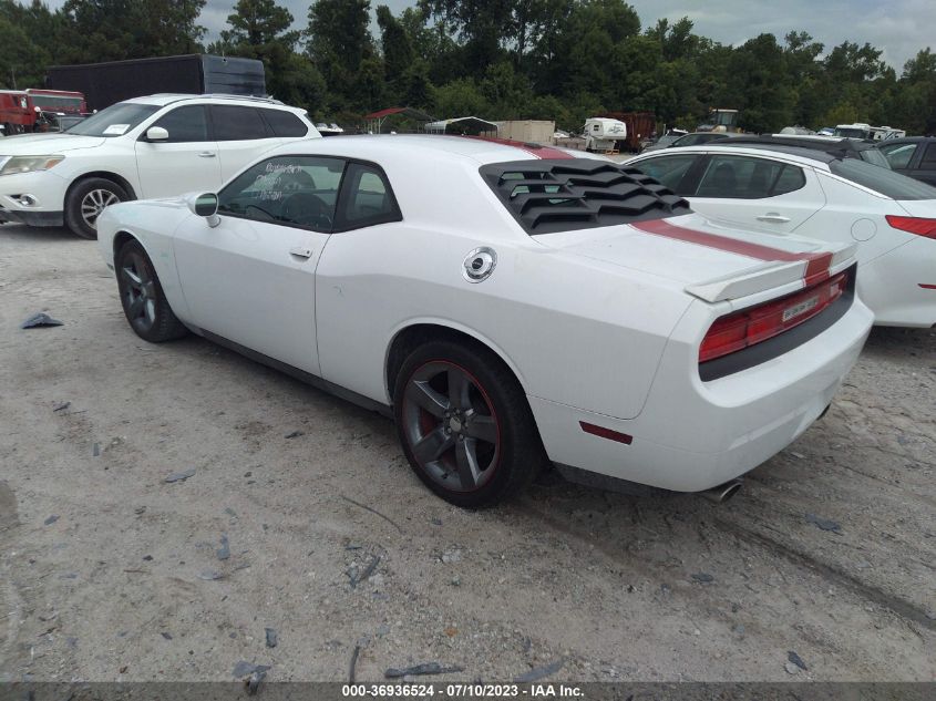2013 DODGE CHALLENGER RALLYE REDLINE - 2C3CDYAG7DH536509