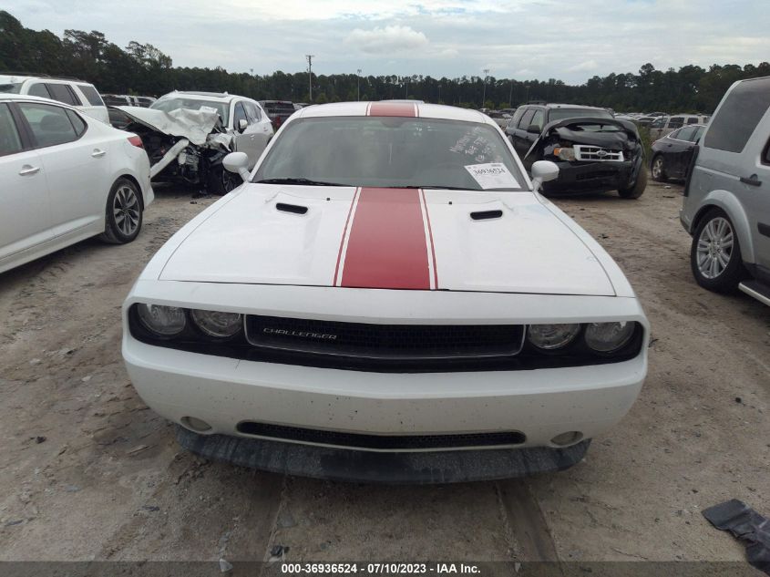 2013 DODGE CHALLENGER RALLYE REDLINE - 2C3CDYAG7DH536509