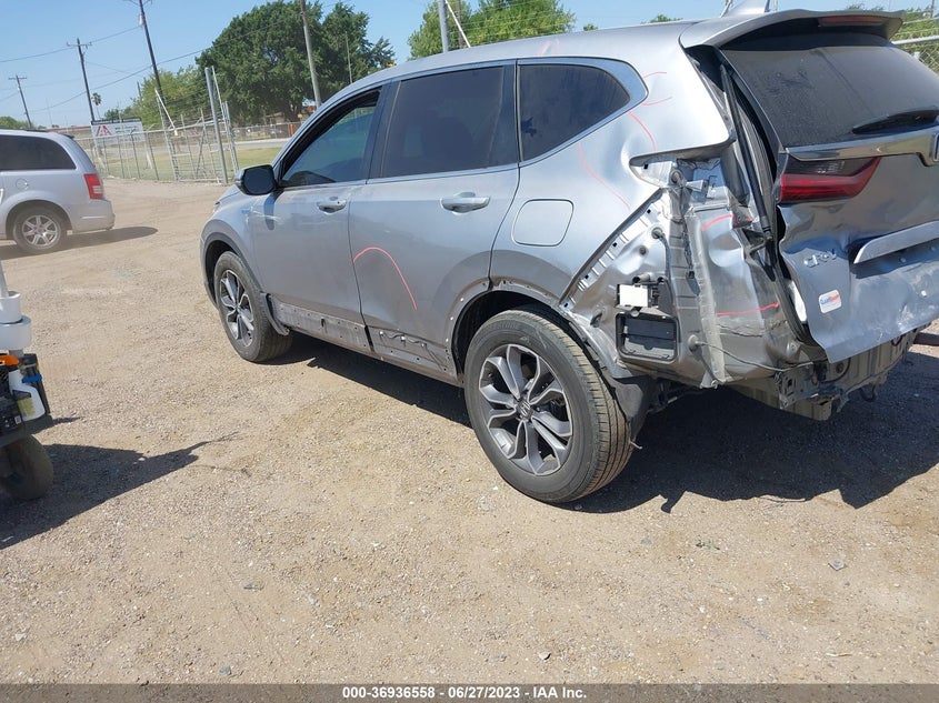 VIN 7FART6H5XME034573 2021 HONDA CR-V HYBRID EX