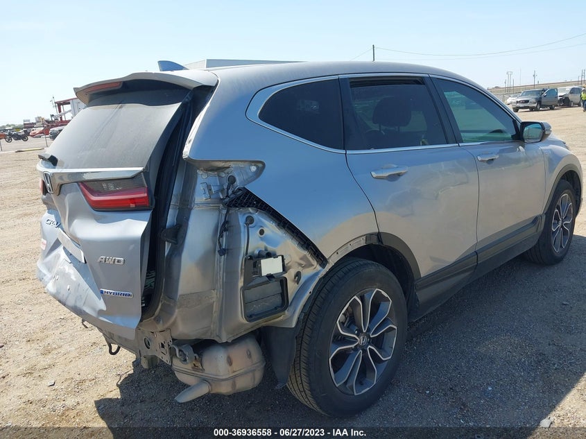 VIN 7FART6H5XME034573 2021 HONDA CR-V HYBRID EX