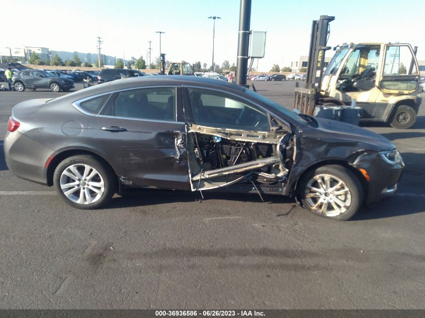 2016 CHRYSLER 200 LIMITED PLATINUM - 1C3CCCAB7GN184537