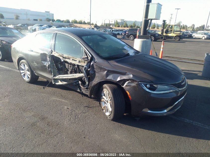 2016 CHRYSLER 200 LIMITED PLATINUM - 1C3CCCAB7GN184537