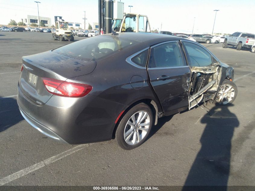 2016 CHRYSLER 200 LIMITED PLATINUM - 1C3CCCAB7GN184537