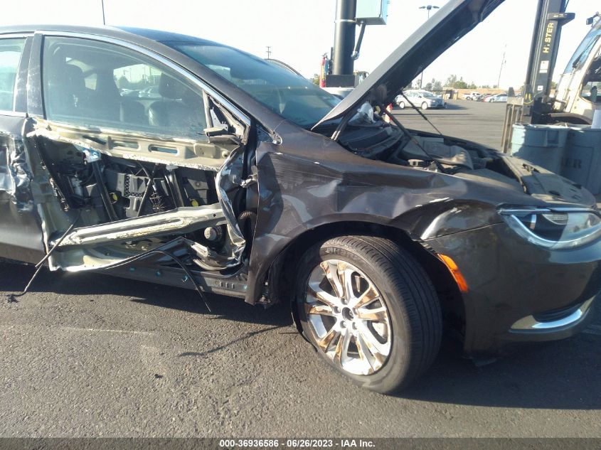 2016 CHRYSLER 200 LIMITED PLATINUM - 1C3CCCAB7GN184537