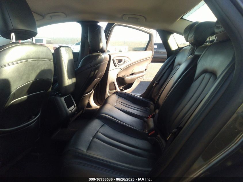 2016 CHRYSLER 200 LIMITED PLATINUM - 1C3CCCAB7GN184537