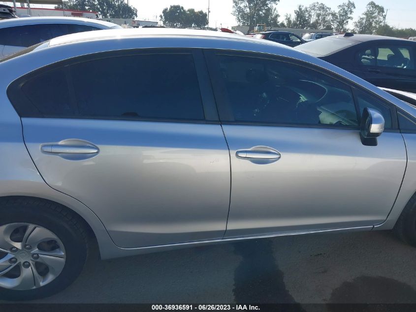 2015 HONDA CIVIC SEDAN LX - 19XFB2F51FE234473