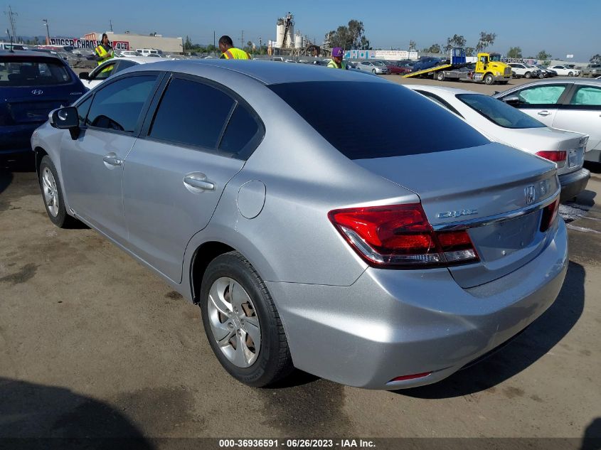 2015 HONDA CIVIC SEDAN LX - 19XFB2F51FE234473