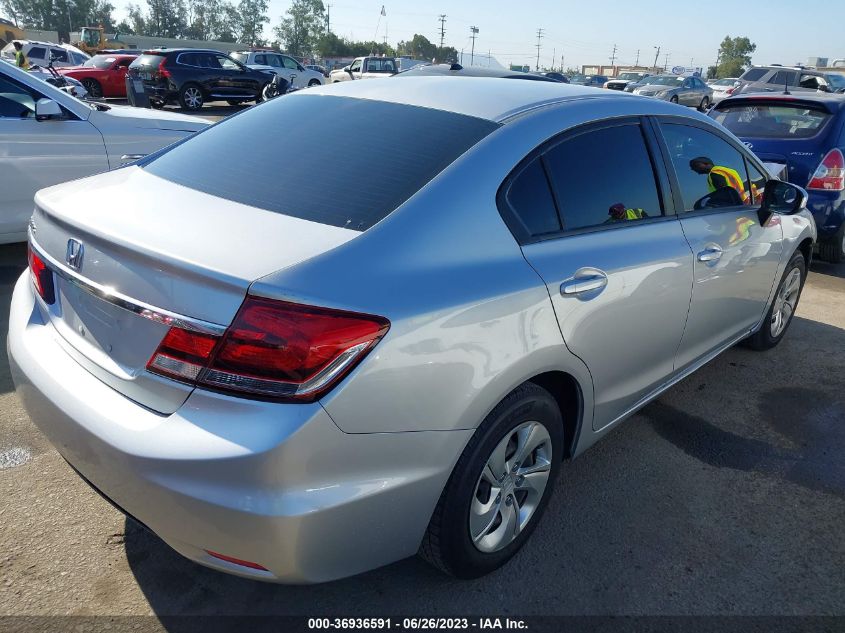 2015 HONDA CIVIC SEDAN LX - 19XFB2F51FE234473