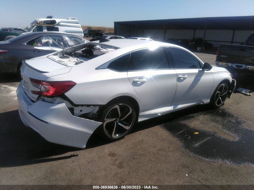 2022 HONDA ACCORD SEDAN SPORT - 1HGCV1F32NA065585