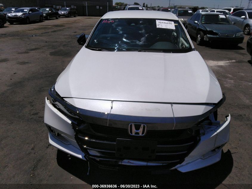 2022 HONDA ACCORD SEDAN SPORT - 1HGCV1F32NA065585