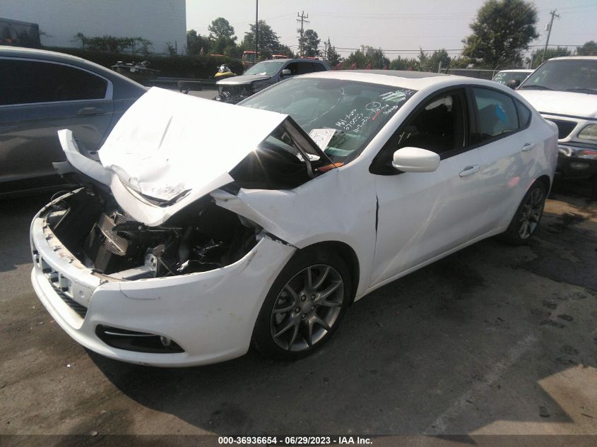 2014 DODGE DART SXT - 1C3CDFBB3ED670083