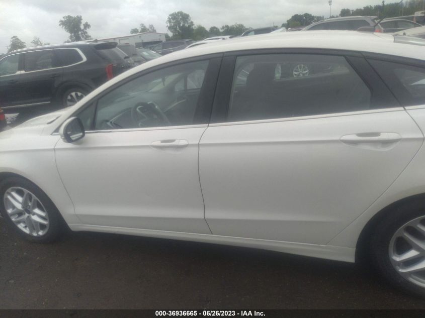 2016 FORD FUSION SE - 1FA6P0H75G5103604