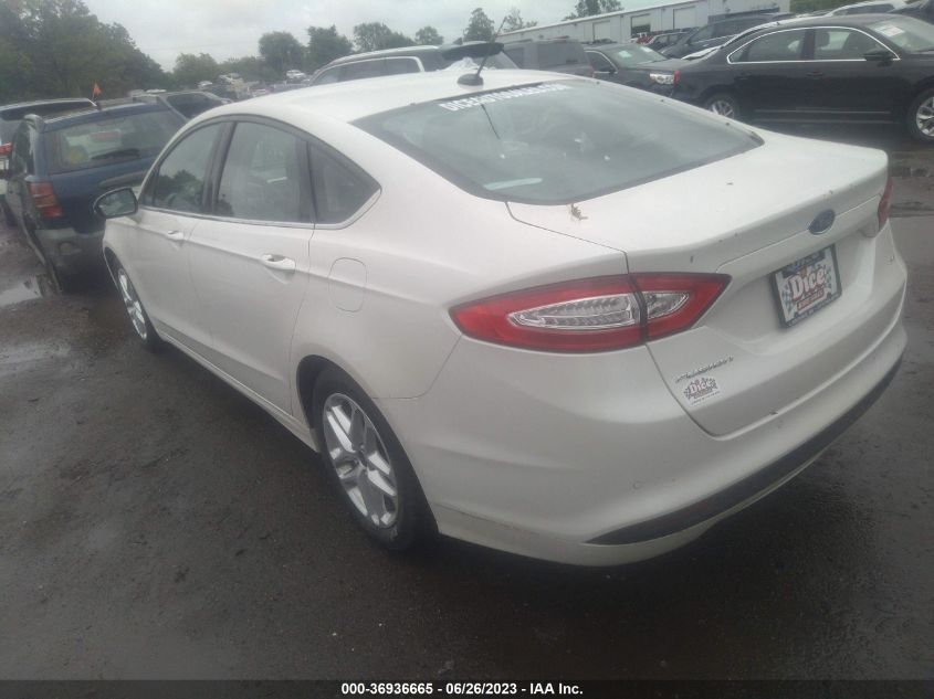 2016 FORD FUSION SE - 1FA6P0H75G5103604