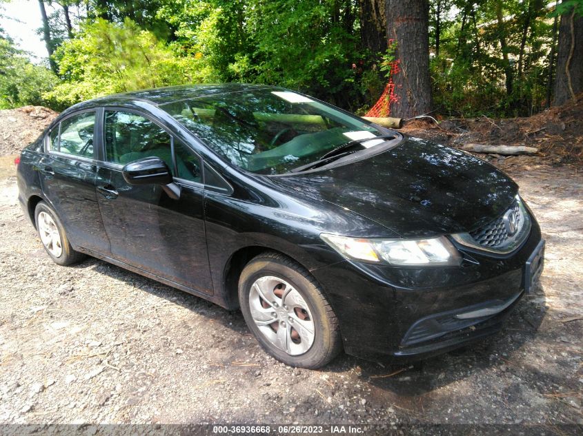 2015 HONDA CIVIC SEDAN LX - 19XFB2F57FE245414