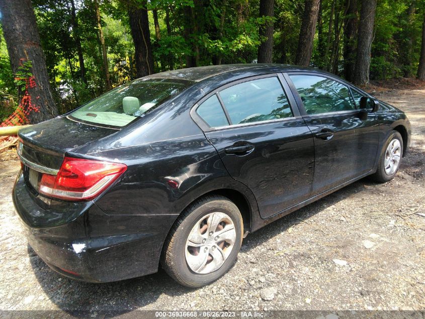 2015 HONDA CIVIC SEDAN LX - 19XFB2F57FE245414