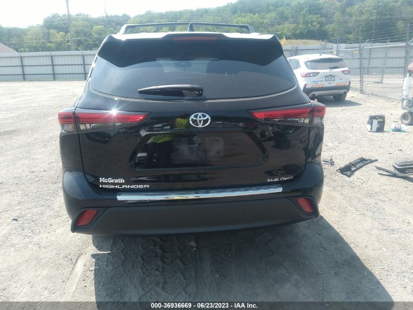 2023 TOYOTA HIGHLANDER L/LE/XLE/XSE/LIMITED - 5TDKDRBH5PS502336