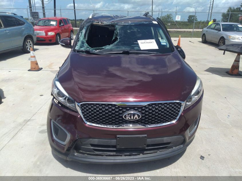 2017 KIA SORENTO LX - 5XYPG4A35HG299288