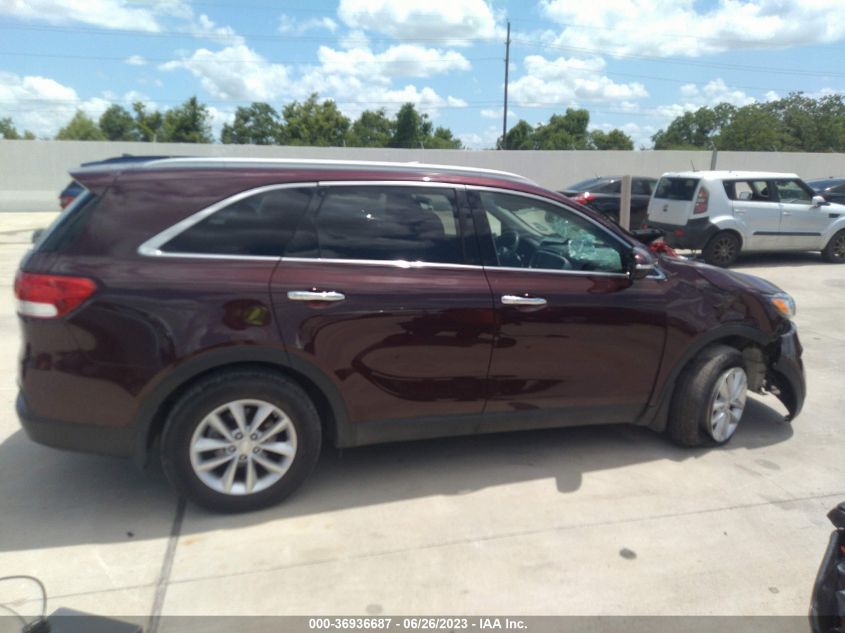 2017 KIA SORENTO LX - 5XYPG4A35HG299288