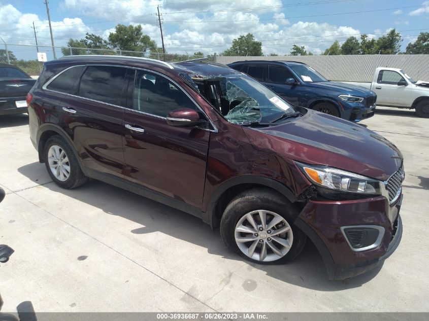 2017 KIA SORENTO LX - 5XYPG4A35HG299288