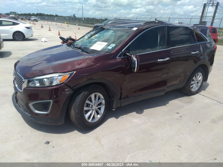 2017 KIA SORENTO LX - 5XYPG4A35HG299288