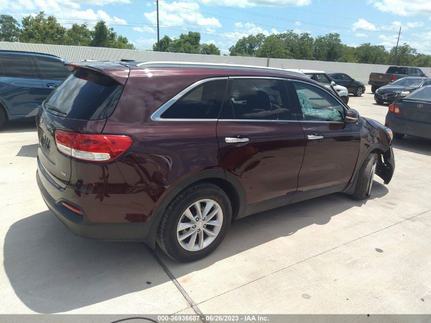 2017 KIA SORENTO LX - 5XYPG4A35HG299288