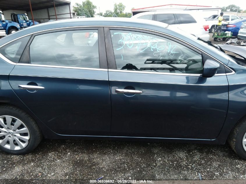 2016 NISSAN SENTRA SR/SL/S/SV/FE+ S - 3N1AB7AP7GL662385