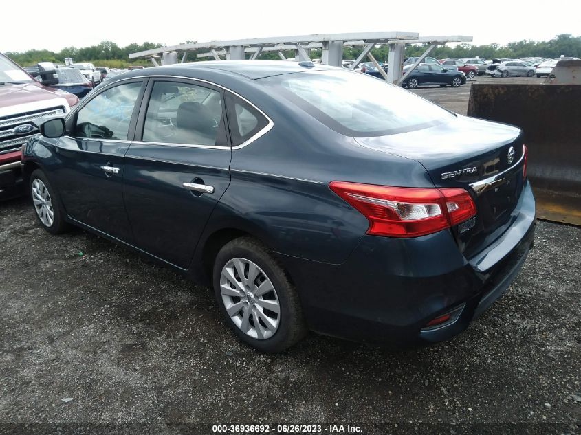 2016 NISSAN SENTRA SR/SL/S/SV/FE+ S - 3N1AB7AP7GL662385